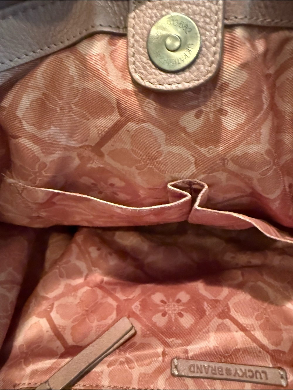 Lucky Brand Leather Tote Bag - Picture 11 of 15